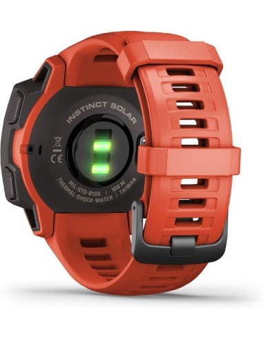 Oferta - Smartwatch Garmin Instinct Solar Rojo. 010-02293-20