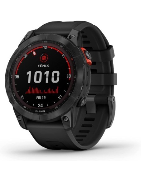Smartwatch Garmin Fenix 7 Solar Negro (Slate Gray) 010-02540-11