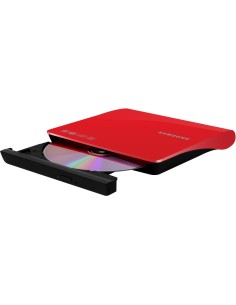 Samsung SE-208DB - Unidad de DVD externa Grabadora de DVD rojo 2