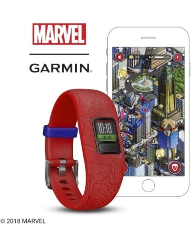 Ofertón Garmin vivofit jr. 2 Marvel Spider-Man rojo 010-01909-16