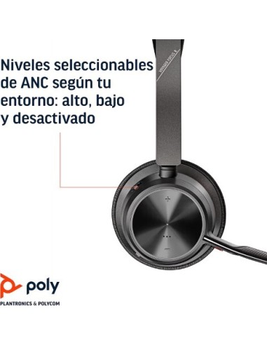 Oferta - POLY 213726-02 Poly Auricular InaláMbrico Voyager Focus 2 Uc Vfocus2-M Usb-A