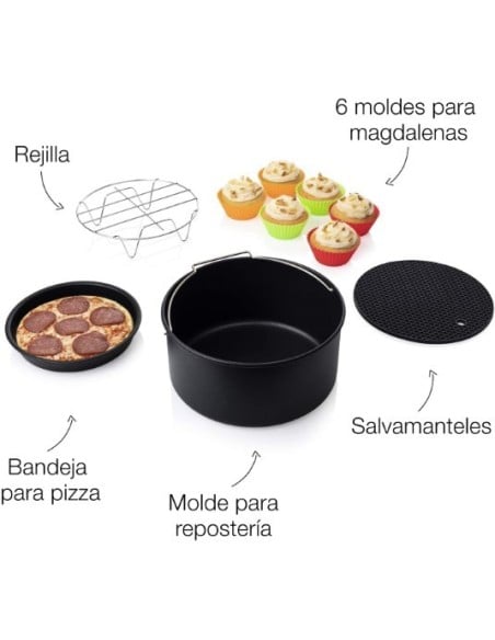 Comprar Freidora Princess Aerofryer Xl 3,2 L 1400W 182020