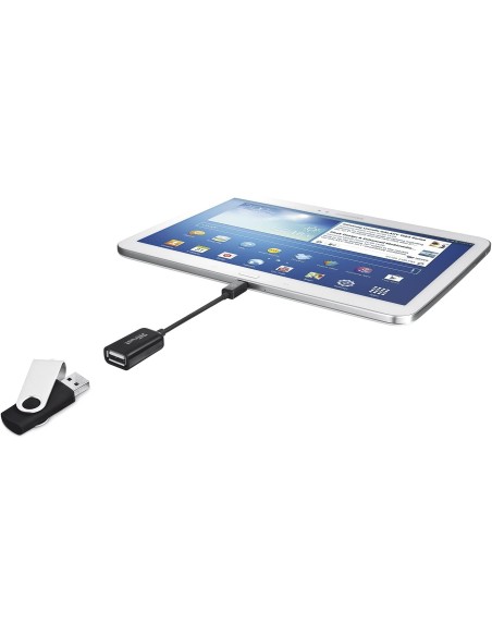 Cable USB TRUST para Samsung Galaxy Negro 19910 | Kiwiku