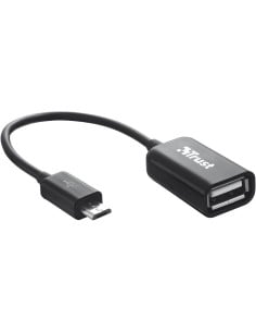 Cable USB TRUST para Samsung Galaxy Negro 19910 | Kiwiku