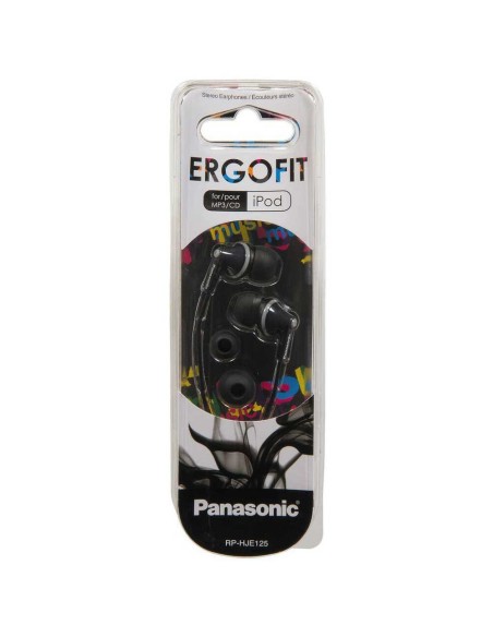 Oferta - Auriculares Intrauditivos Panasonic RP-HJE125E-K Negros