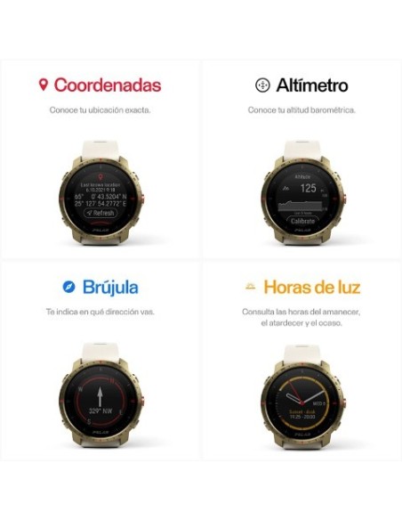 Comprar SmartWatch Polar Grit X Pro Dorado. 90085776