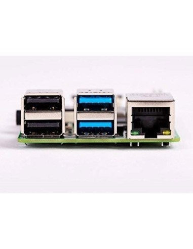 Raspberry Pi 4 Modelo B 2GB SDRAM Cortex A72 1.5GHz - Placa Base Potente  