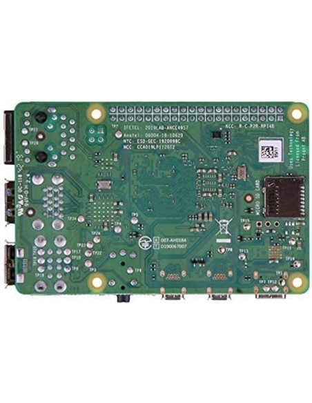 Raspberry Pi 4 Modelo B 2GB SDRAM Cortex A72 1.5GHz - Placa Base Potente  