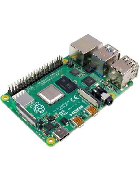 Raspberry Pi 4 Modelo B 2GB SDRAM Cortex A72 1.5GHz - Placa Base Potente  