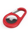 Belkin Funda Secure Holder con Mosquetón para Apple AirTag Rojo