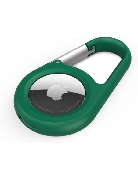 Oportunidad Belkin Funda con Mosquetón para Apple AirTag Verde