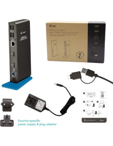 Oferta - i-tec Usb 3.0/Usb-C Dual Hdmi Docking Station
