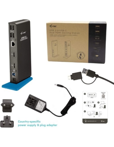 Oferta - i-tec Usb 3.0/Usb-C Dual Hdmi Docking Station
