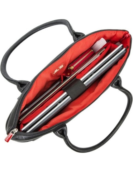 Oportunidad MaletíN Para Mujer De Cuero Rivacase 8991 15,6 Negro