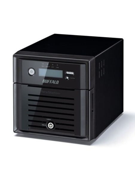 Buffalo TeraStation 5200 - Unidad RAID (HDD, 4000 GB, HDD, Intel Atom, 2 GB, DDR3) Negro