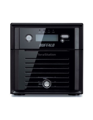 Buffalo TeraStation 5200 - Unidad RAID (HDD, 4000 GB, HDD, Intel Atom, 2 GB, DDR3) Negro