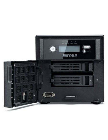 Buffalo TeraStation 5200 - Unidad RAID (HDD, 4000 GB, HDD, Intel Atom, 2 GB, DDR3) Negro