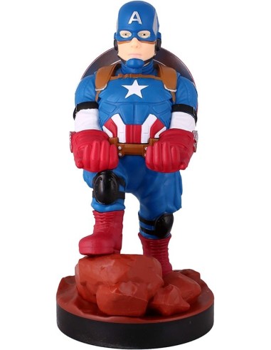 Oferta Exquisite Gaming Soporte Cable Guys Captain America