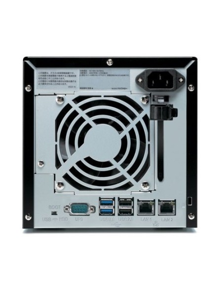 Buffalo TeraStation 5200 - Unidad RAID (HDD, 4000 GB, HDD, Intel Atom, 2 GB, DDR3) Negro