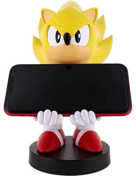 Soporte Exquisite Gaming Cable Guys Super Sonic Para Mandos Y Teléfonos - Kiwiku