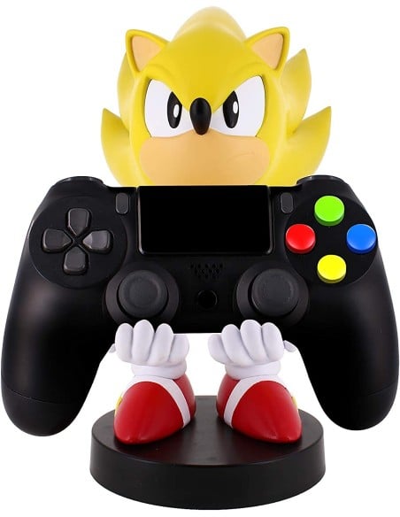 Soporte Exquisite Gaming Cable Guys Super Sonic Para Mandos Y Teléfonos - Kiwiku