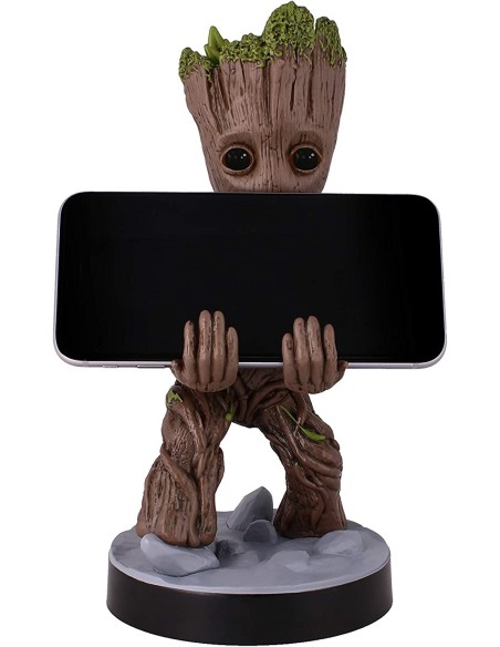 Soporte EXQUISITE GAMING Cable Guys Toddler Groot Para Mandos Y Teléfonos - Kiwiku