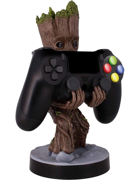 Soporte EXQUISITE GAMING Cable Guys Toddler Groot Para Mandos Y Teléfonos - Kiwiku