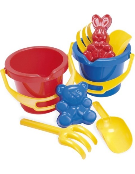 Oferta - Dantoy - Cubo Infantil con Moldes de Arena 4 pcs (1429)