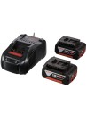 Bosch GAL 1880 CV Cargador Rápido + 2 Baterías GBA 18V 5,0Ah