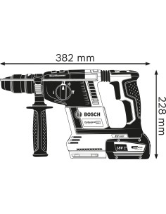 Ofertón Martillo Combinado a Batería Bosch Gbh 18V-26 F 2X 6,0Ah 2