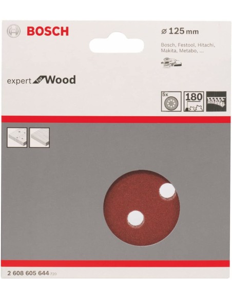 Mejor Precio en Bosch Disco De Lija C 430 D125Mm Gr.180, 5 Unds
