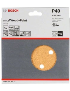 Oferta - Bosch Hoja De Lija Bfwp 150Mm K40 5 uds. 2608605085