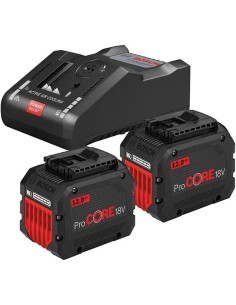 Mejor Precio en Bosch 2x ProCORE18V Batería 12.0Ah + Cargador GAL 18V-160
