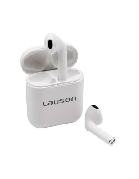 Auriculares Inalámbricos Lauson eh222 Blanco Bluetooth 5.0 Estuche