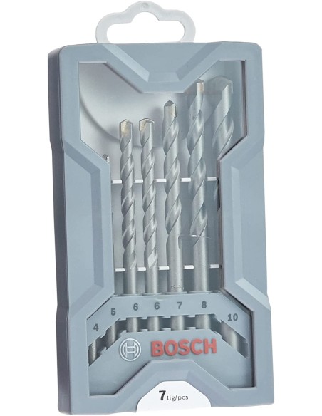 Mejor Precio en Bosch Juego de 7 Brocas Hormigón Gris 2607017082