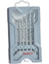 Bosch Juego de 7 Brocas para Hormigón Gris