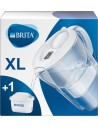 Brita Marella XL Filtro de agua para jarra 3,5 L Transparente, Blanco
