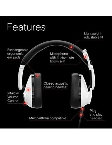 Comprar Auricular con cable EPOS Sennheiser 1000889 H3 Blanco
