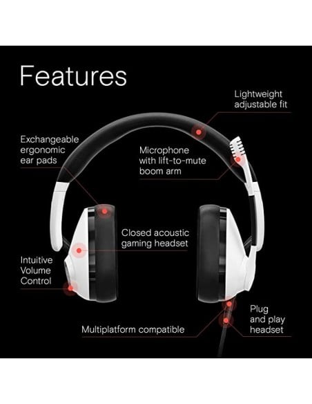 Comprar Auricular con cable EPOS Sennheiser 1000889 H3 Blanco