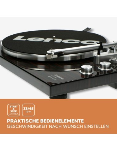 Oferta Lenco LBT-188 Tocadiscos con Transmisión Bluetooth Madera