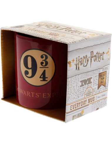 Taza desayuno Licencia Harry Potter Diseño Plataforma 9 3/4