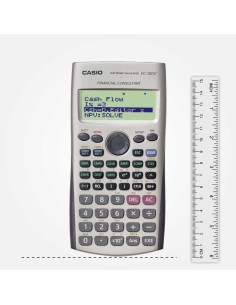 Oferta Calculadora Financiera de bolsillo Casio Fc-100V Gris 2