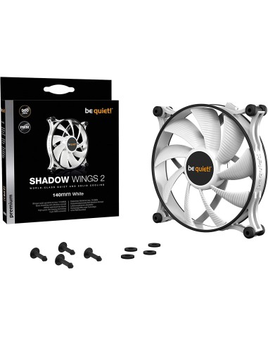 Comprar Ventilador 140Mm Be Quiet! Shadow Wings 2 White BL091