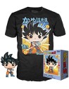 Set Pop Tee Dragon Ball z Goku Kamehameha Funko & Camiseta Talla XL