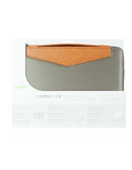 Moshi Codex Titanium - Protector de pantalla para MacBook Pro Retina 13, titanio: Kiwiku.com: Informática
