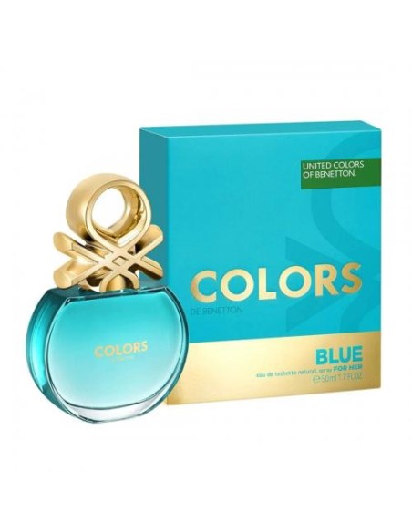 Oportunidad Benetton colors de benetton blue eau de toilette 50ml spray.