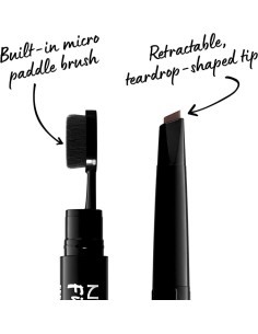 NYX Fill & Fluff Eyebrow Pomade Pencil Espresso 15 Gr - Lápiz Para Cejas | Kiwiku 2