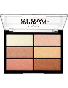 Oportunidad NYX  BORN TO GLOW highlighting palette 2