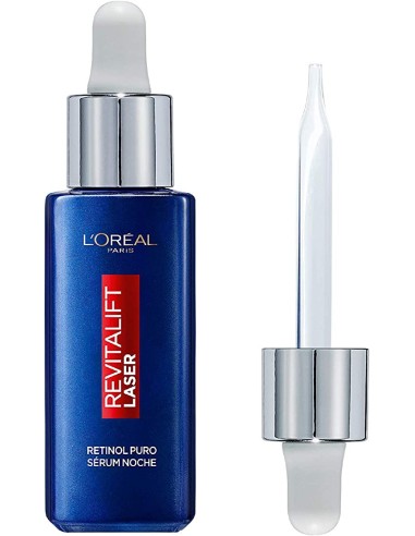 L'OREAL PARIS Revitalift Laser Retinol Puro Serum Noche 30 Ml - Reducción De Arrugas  