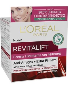 L'Oreal Revitalift Sin Perfume Piel Sensible Antiarrugas SPF15 50ml